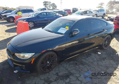 2017 BMW 430I Gran Coupe from USA, damaged, VIN WBA4F7C56HG438375